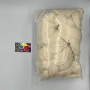 1lb Wool Roving, Wool Roving,  Roving, Roving Wool, Shep's Wool, Fiber Spinning